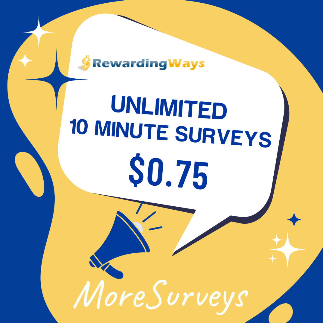 10 minute surveys